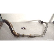 Exhaust neck for byson