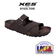 XES Men BSMM21181 Summer Slip-on Sandals ( Brown  / Black )