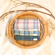 第二代 鬆餅格有機棉四重紗手作立體口罩