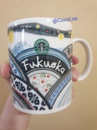 星巴克 Starbucks Fukuoka 日本福岡 城市杯 馬克杯