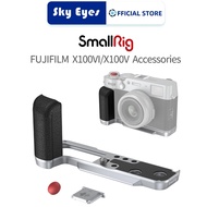 SmallRig FUJIFILM X100VI Accessories(Handgrip L-Shape Grip/Retro Cage/Leather Case Kit/Thumb Grip)