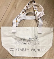 香港迪士尼樂園 100 週年紀念 全新細Tote Bag