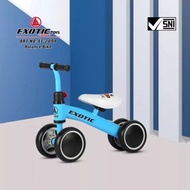 BARU! Sepeda Anak Balance Bike Exotic Sepeda Anak Pemula Roda 4