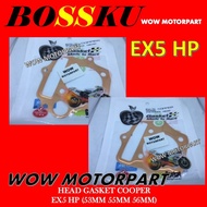 EX5 HP HEAD GASKET COOPER 53 MM 55 MM 56MM HEAD GASKET COPPER EX5 HP GASKET APPLE NP EX5 HP BOSSKU 2