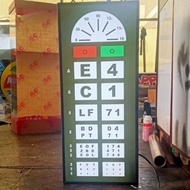 neonbox snellen chart digital