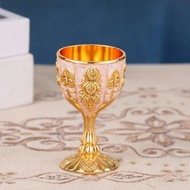 Liquor One Shot European Vintage Carved Rose Glass 30ml - PB526