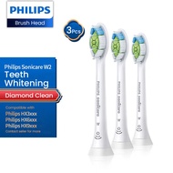 Philips HX6063 Toothbrush Head W2 Diamond Bright White Brush Head Dupont Bristles Adapt to Philips HX3/6/9 Series Electric Toothbrush Philips Brush Head