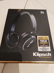Brand New Klipsch Reference R6 Black On-Ear Headphones. Local SG Stock and warranty !!