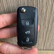Vỏ chìa khoá gập Volkswagen tiguan polo jetta Scirocco