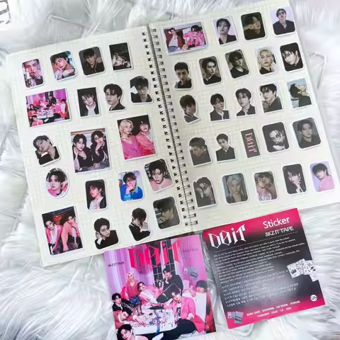 New Stray Kids 97 Pcs Stickers DO IT Mini Album K Pop Merch Waterproof Decals For Luggage Laptop Jou