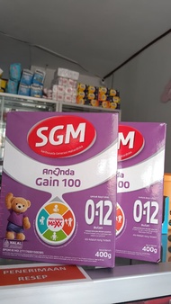 SGM Ananda Gain 100 0-12 bulan 400g
