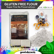 DR NORMAN GLUTEN-FREE FLOUR Tepung Tanpa Gluten 500g Gluten-Free Flour Tepung Gandum sihat