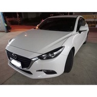 【FB搜尋桃園阿承】馬自達 超人氣MAZDA3跑3千 2018年 2.0 白色 二手車 中古車