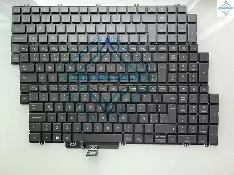New SP BR FR US Latin Spanish Brazil French Azerty For Dell Latitude 5520 5521 5530 5531 Precision 3