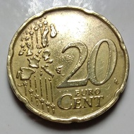 Koin 20 Cent Euro Italia th 2002 (B)