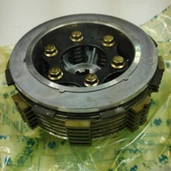Disc clutch with pressure plate assembly set