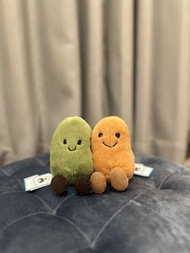 [現貨] JELLYCAT A Pair of Beans 一對茄汁豆&枝豆
