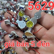 5 super bright 3v/1w aluminum reflector led lights