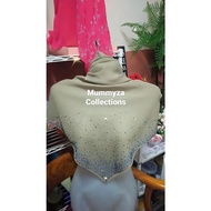 Tudung Bawal Asli Design Berlian