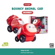IQ Angel Bouncy Animal Car monkey IQ8058