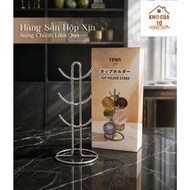 Tewa Cup Rack with 6 Luxurious Hooks - Beautiful Compact Cup Rack for the Kitchen Counter | Code 800