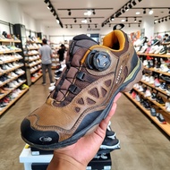 Outdoor mountain shoes eider boa system leather material