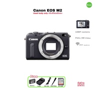 Canon EOS M2 body 18MP Mirrorless Camera กล้องดิจิตอลมิลเลอร์เลส WiFi inไฟล์สวยมืออาชีพJPEG RAW Full