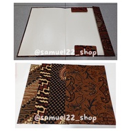 F4 Size Batik Cloth Folder Folio/