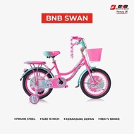Bnb Sepeda Anak Perempuan City Bike Mini Swan Size 12 Nandazalwaa