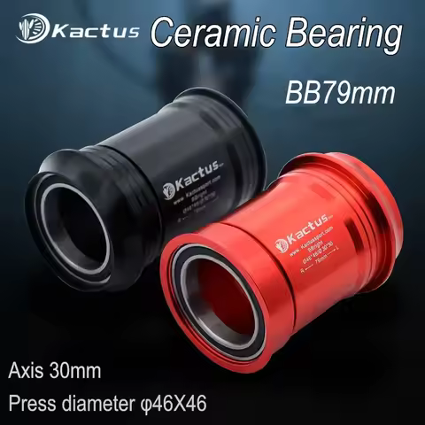 Kactus BB79 Bottom Bracket 46×79 asymmetric Press-fit frame Central Movement Ceramic Fit for Cervelo
