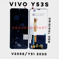 Original OEM LCD Touchscreen Fullset Vivo Y53s - Y51 2020 - Y51A  -