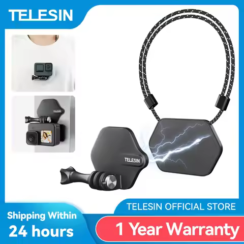 TELESIN Magnetic Action Camera Quick Release Bracket Gopro Accessories Release Bracket for GoPro Her