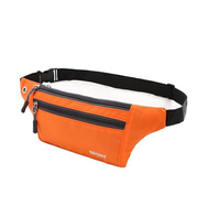 全城熱賣 - 超輕防水運動腰包 男女跑步手機包 迷你多功能健身隱形小包【桔色】#H143028213