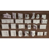 Building Facade Collection 1 - 25 pieces