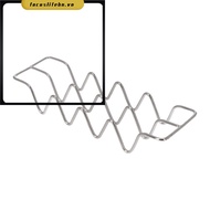 【WHOOPS】Taco Holder Stand Stainless Steel Taco Trays Taco Tray Use As Shell Baking Rack