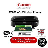Canon PIXMA iX6870 Advanced Wireless Office Printer High performance Ultra-compact wireless A3 print