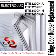ELECTROLUX Refrigerator Fridge Door Seal Gasket Rubber Replacement ETB3200H-A ETB3202PE ETB3400H-H E