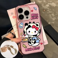 Hellokitty Anti Crack Cake Case Infinix Smart 10 Plus Hot 60 Hot 60i Hot 60I Note 50 Pro Smart 10 Pl