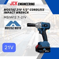 MOSTAZ MOTO 21V 1/2“ CORDLESS IMPACT WRENCHImpact Wrench Cordless Impact Gun Impact Drill Electric I