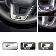 3D Metal F Sport Logo Car Steering Wheel Emblem Sticker Decals For Lexus IS200 IS250 ES300 GS350 GS4