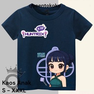KPOP ZOEY DEMON HUNTRIX HUNTER Logo Kids Clothes