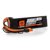 11.1V 2200mAh 3S 50C Smart LiPo Battery: IC3, SPMX22003S50