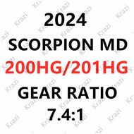 VBNGF รอกเบ็ดตกปลาเดิม Shimano 7 + 1BB น้ำจืดและน้ำเค็มใช้แมงป่อง Md 200XG 201XG 200HG 201HG BGFED