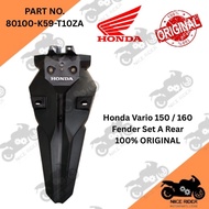 Honda Vario 125 150 160 rear fender mudguard nombor plate belakang 100% original 80100-K59-T10ZA