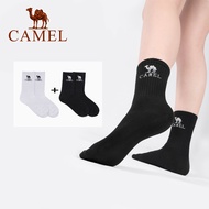 CAMEL Outdoor Sports Mid-tube Socks Summer Thin Deodorant and Sweat-absorbent