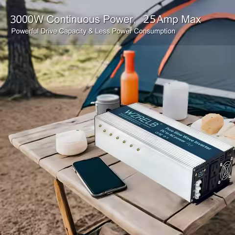 Full Power 2500W Inverter Full Power 2500W Off Grid Pure Sine Wave Inverter Solar Panel 12V/24V/36V/