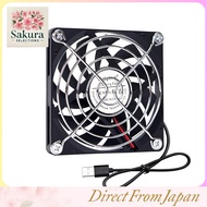 USB Fan 8cm 80mm x 80mm x 10mm DC 5V Cooler Cooling Fan Laptop Fan