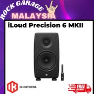 IK Multimedia iLoud Precision 6 MKII 6.5inch Powered Studio Monitor Speaker - Black ( Replace iLoud 