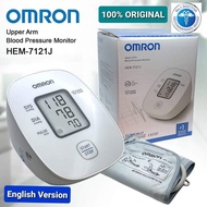 Omron Automatic Blood Pressure Monitor HEM 7121J (100% ORIGINAL OMRON)