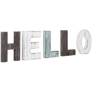 Country Wedding Decoration Crafts HELLO Ornaments Ornaments Retro Letters Simple Wooden Small Fresh 